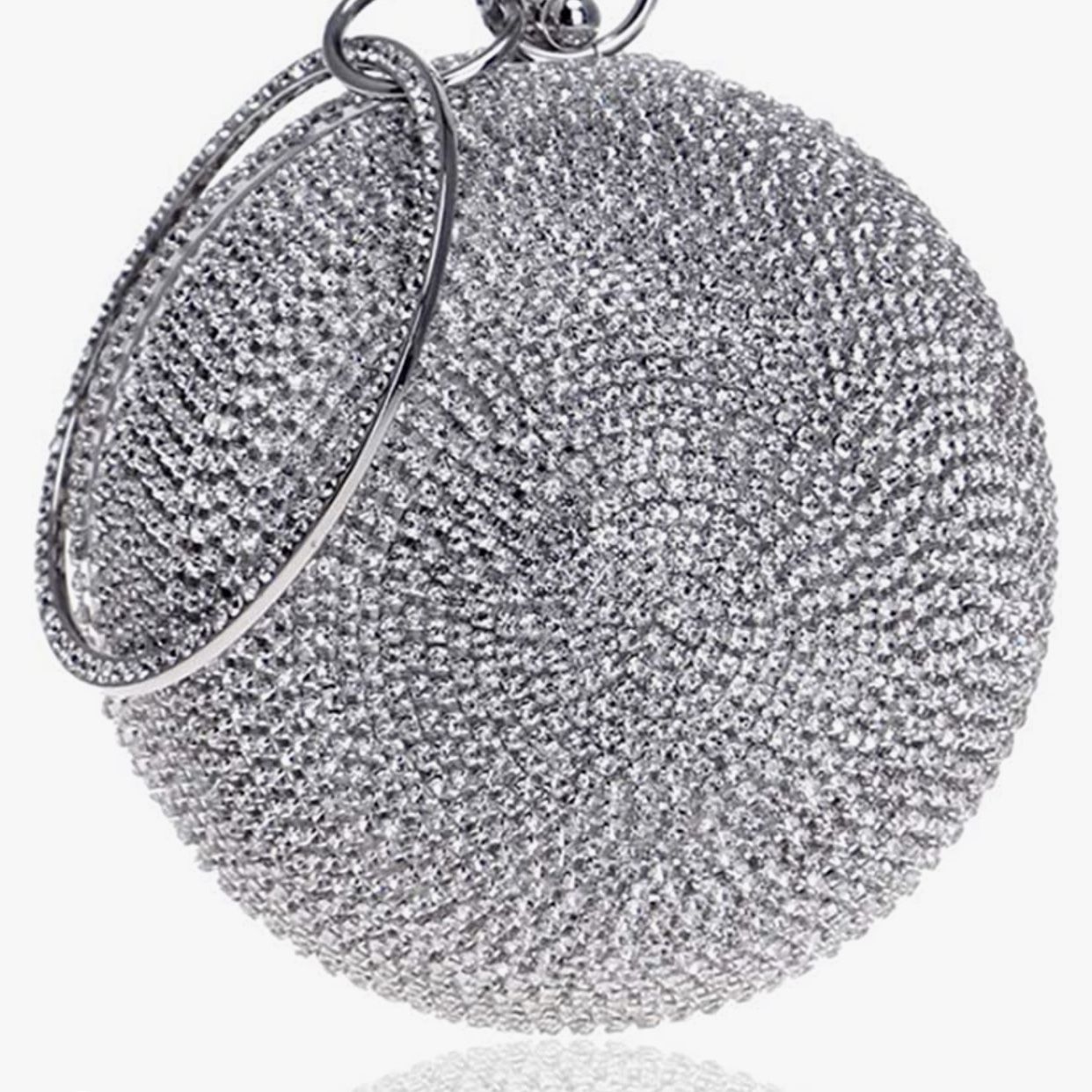 Rhinestone Ball Shape Purse
