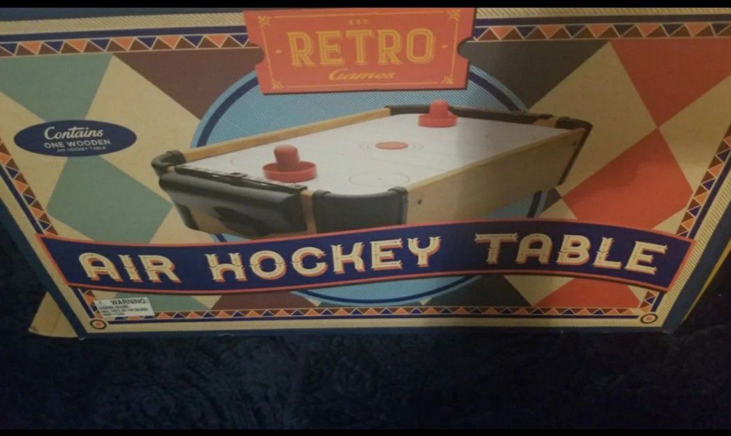 Retro Game Air Hockey Table