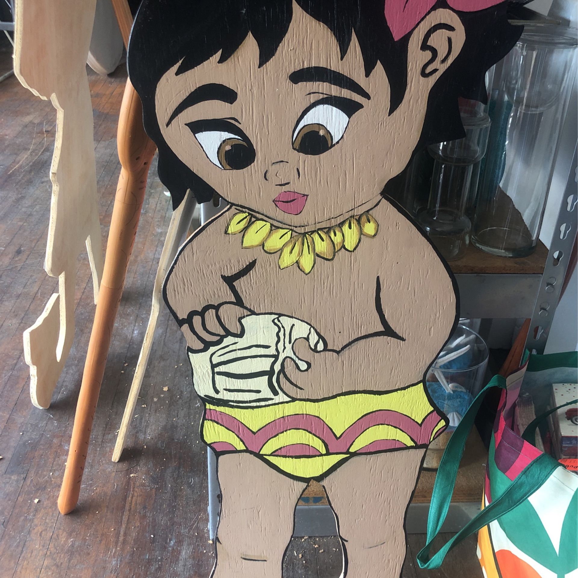 Moana props Wood Stands  decorations