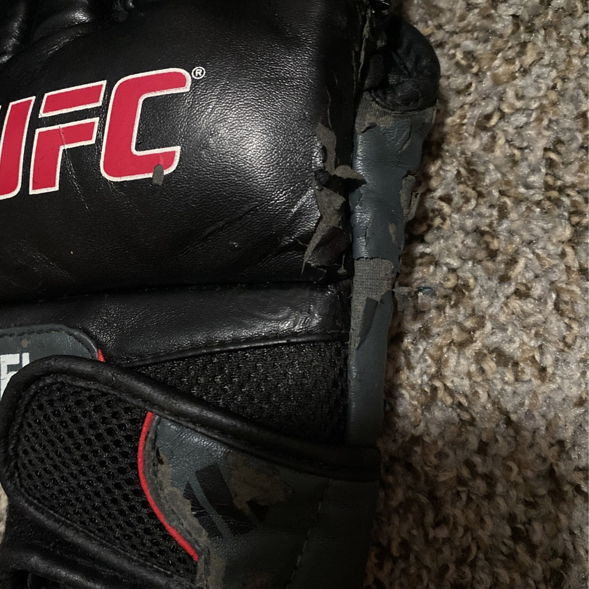 UFC Set Of Head Gear And Mma Gloves