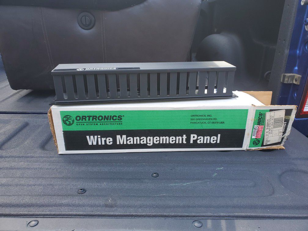 Ortronics Wire Management Panel 