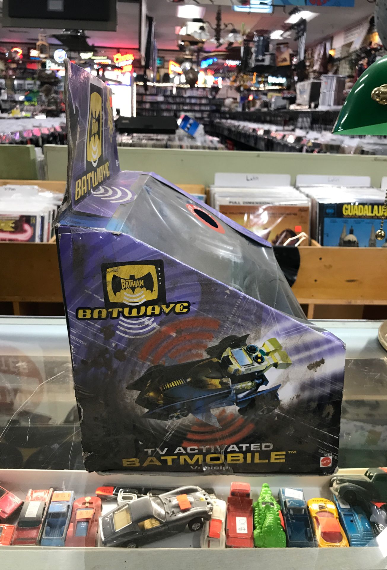 The Batman Batwave TV activated Batmobile Vehicle - New In Box