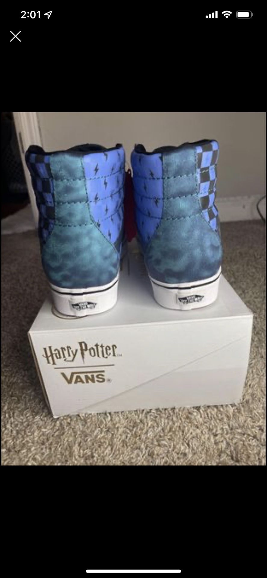Harry Potter Vans NEW 10.5