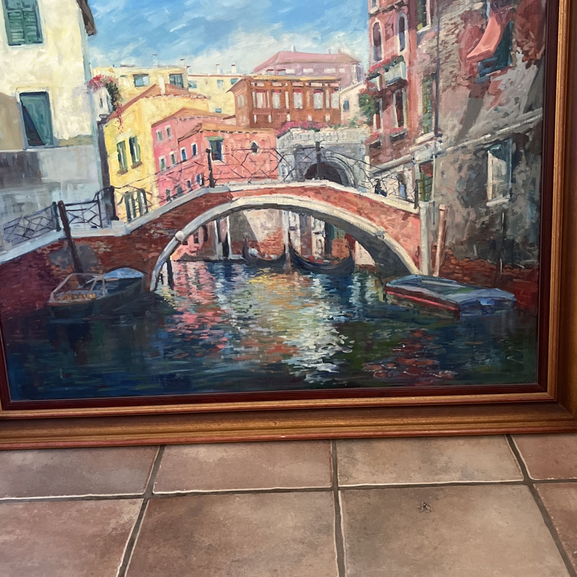 Scott Wallis Original Oil Painting . Reduced Price, Now $100.