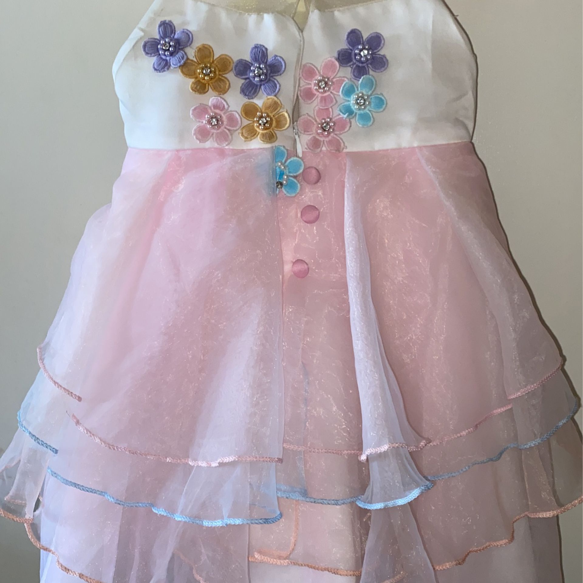 Lil Girls Unicorn Birthday Dress 