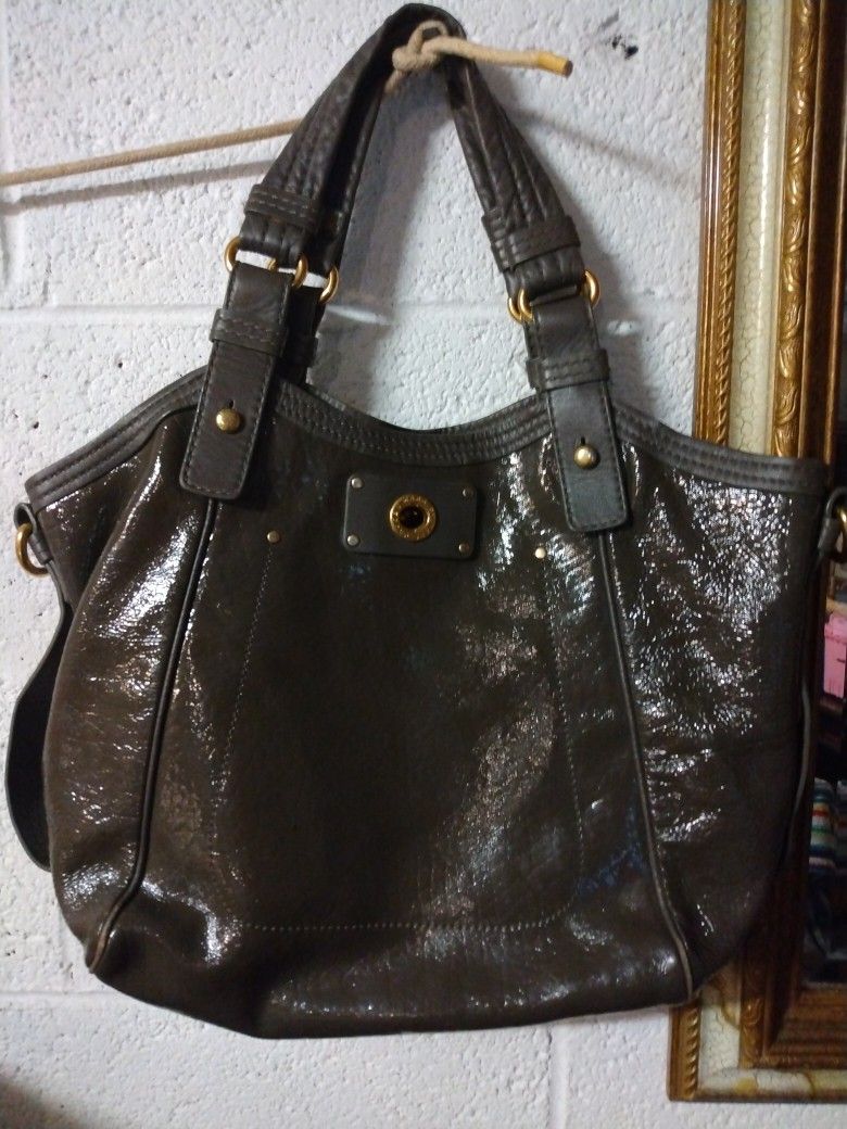 Marc Jacobs Dark Olive Tote Bag