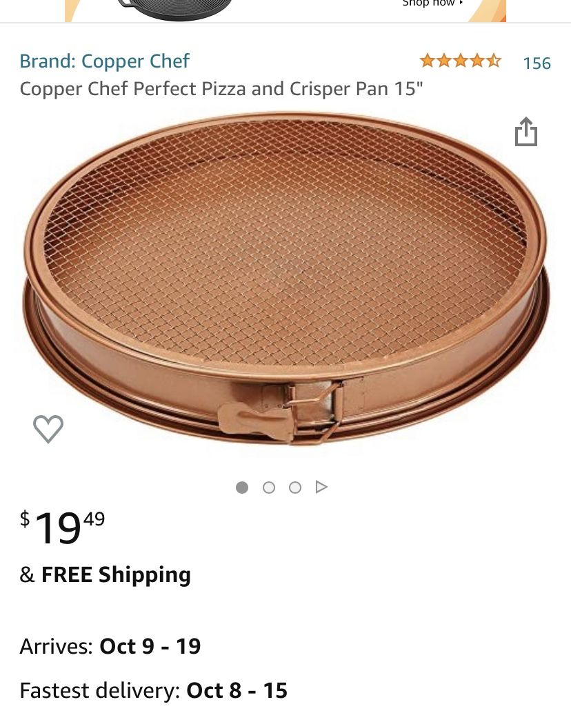 Copper chef perfect pizza