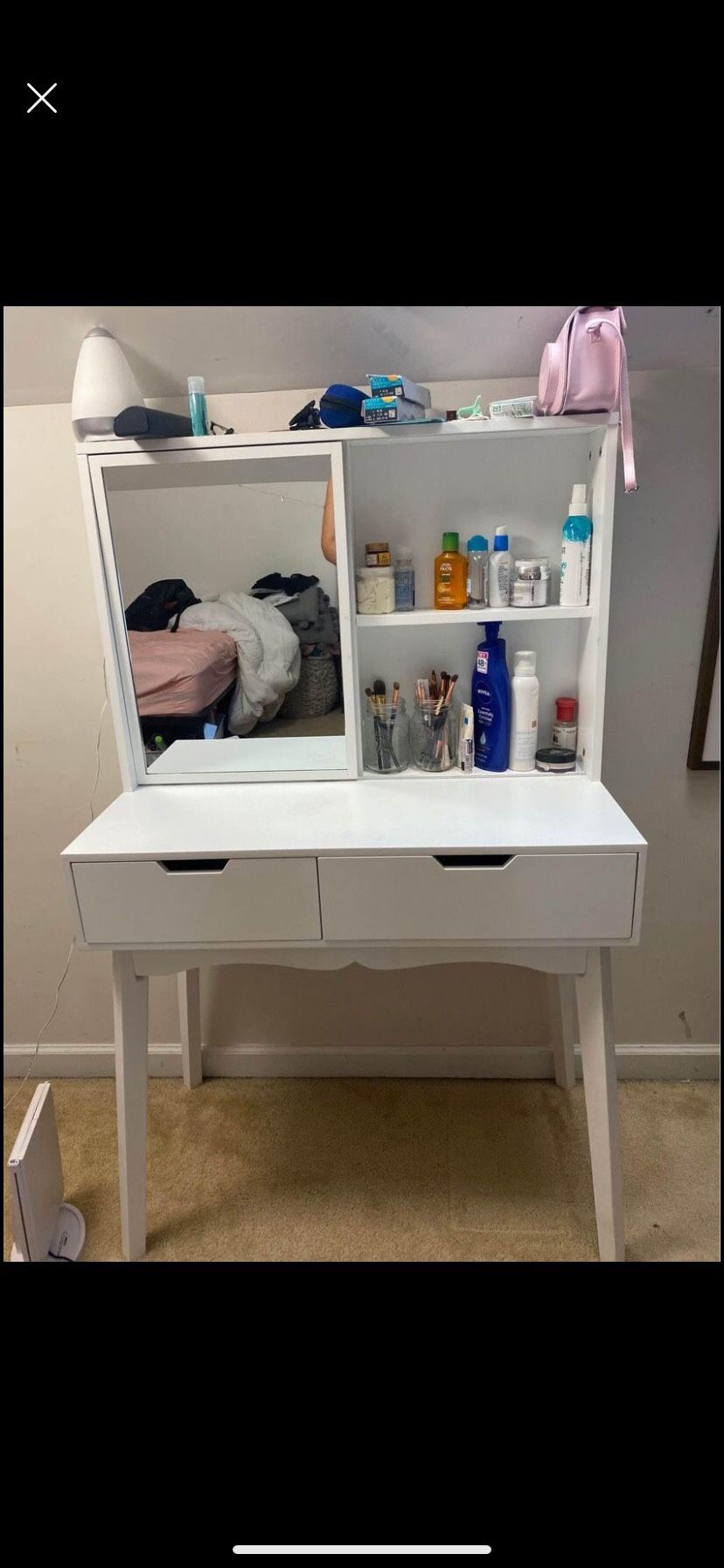 White Vanity