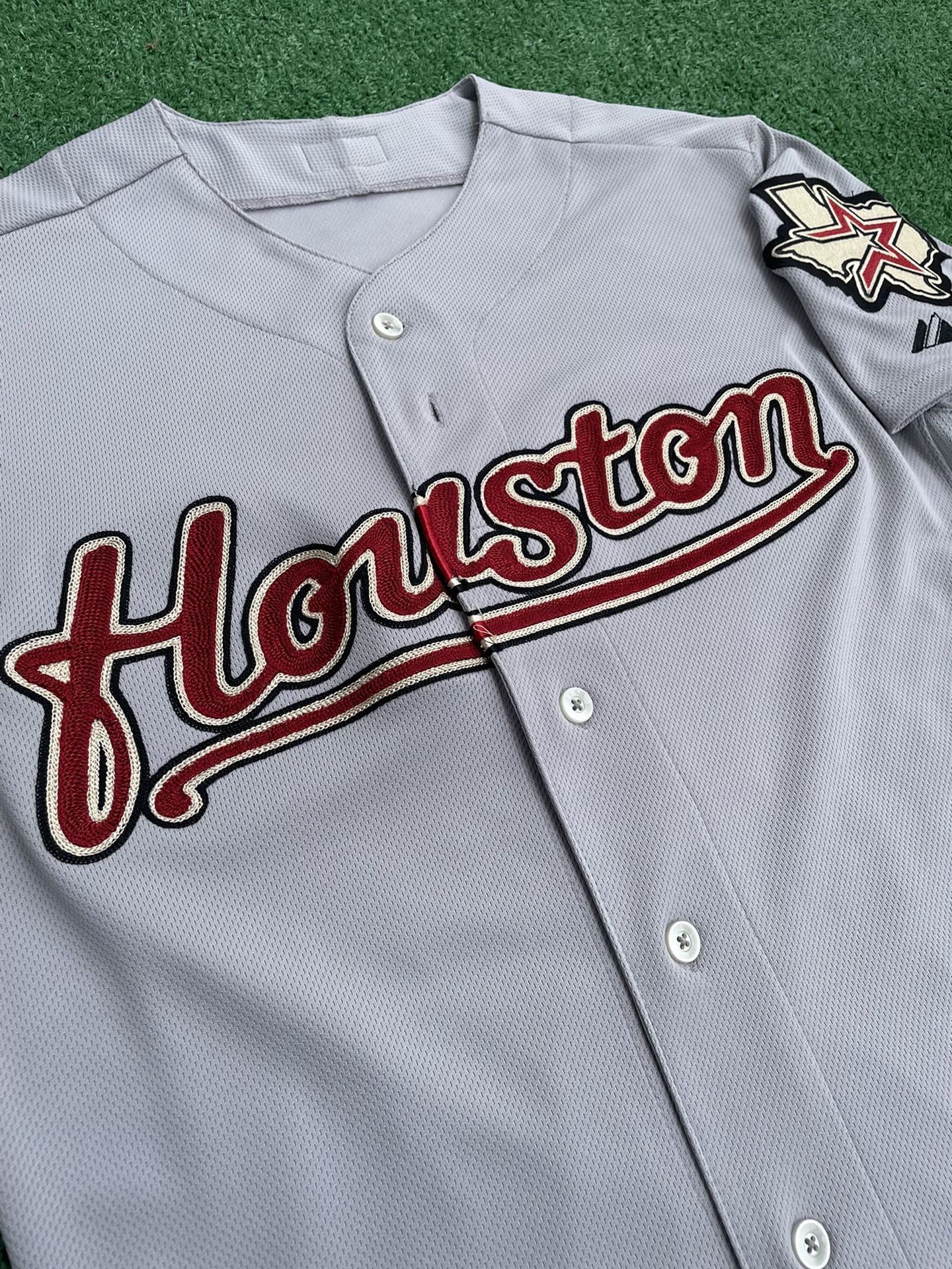 Houston Astros 2005 Road Authentic Jersey Mens size 38 S/M