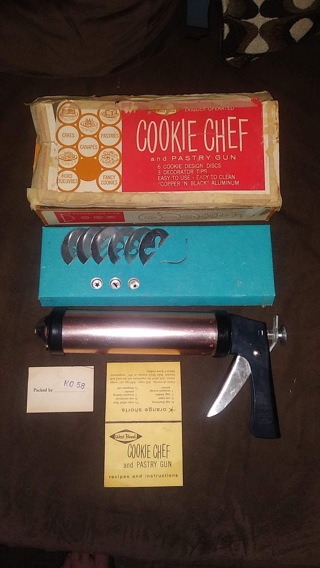 Cookie chef And Pastry gun