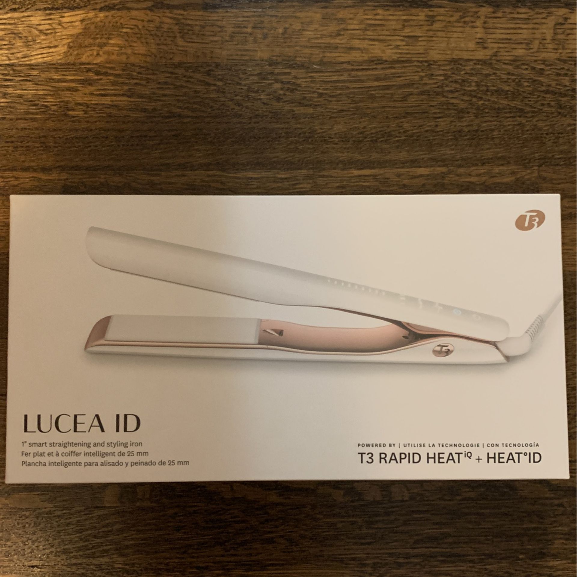 T3 Lucea ID 1” Smart Flat Iron with Touch Interface Rapid Heat And Heat ID
