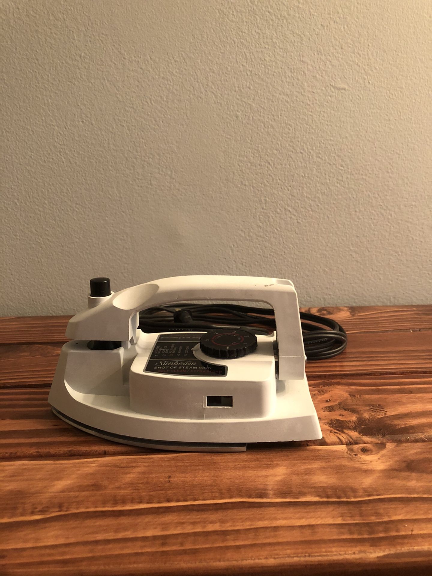 Vintage Foldable Travel Steam Iron
