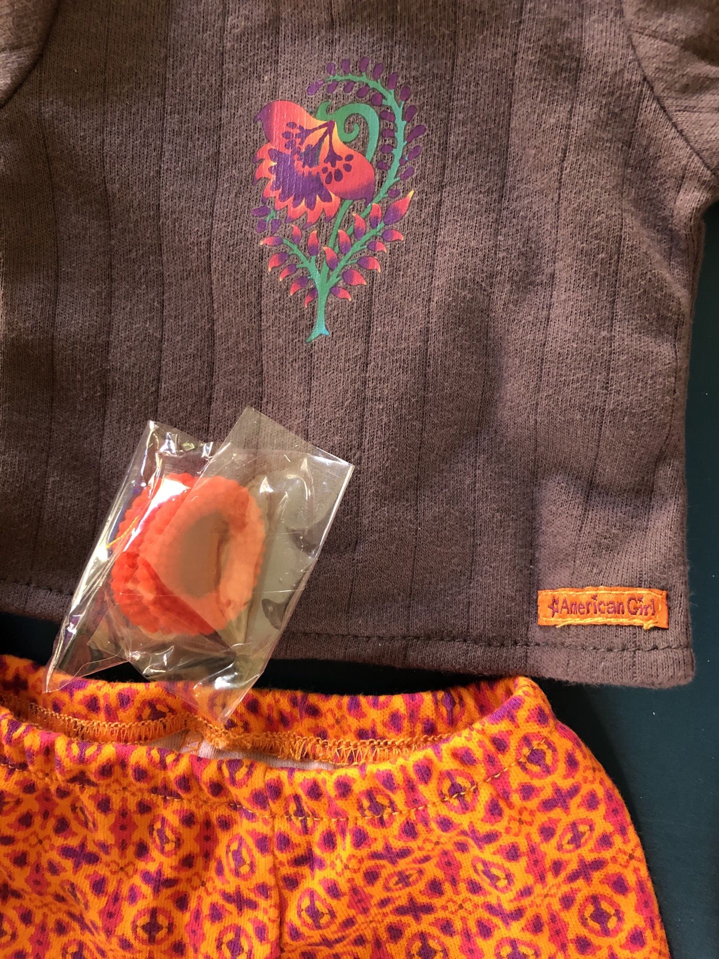 American Girl Doll - Saige’s Pajamas - New In Box Complete