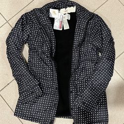  Stussy Girls Jacket –Black/White Thumbnail
