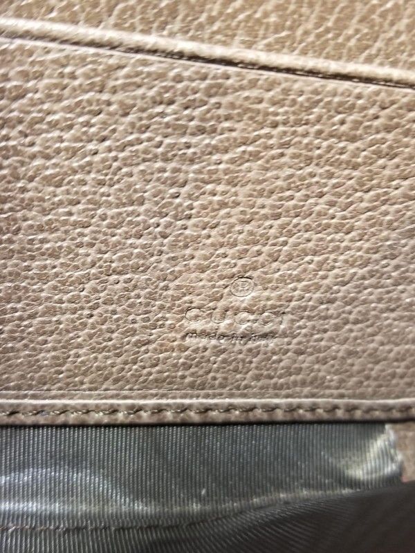 Gucci Ophidia Brown GG Supreme Wallet