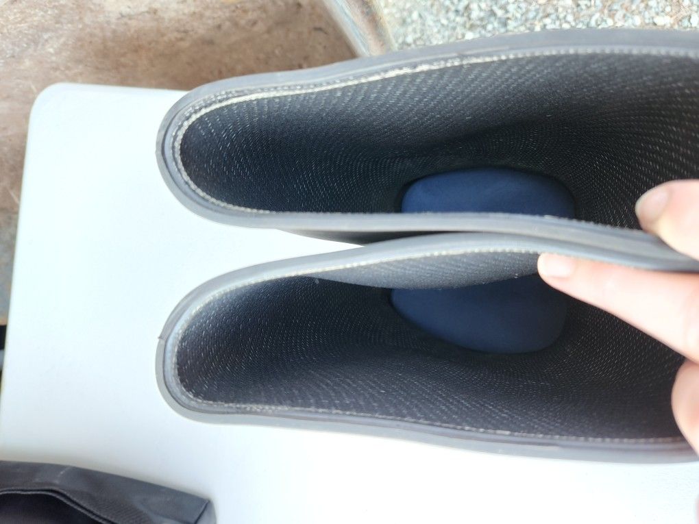 Black Rubber Boots
