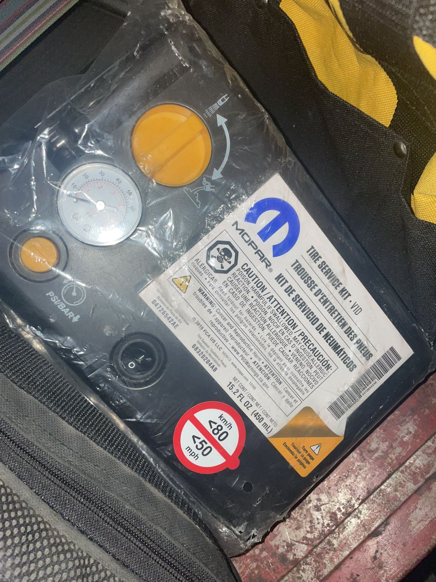 Mopar Tire Service Kit