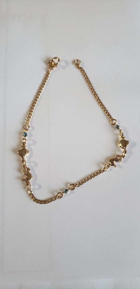 18k Gold Filled Anklet