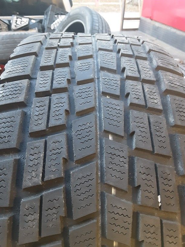 2 Snow Tires On 5x114.3 Steel Wheels