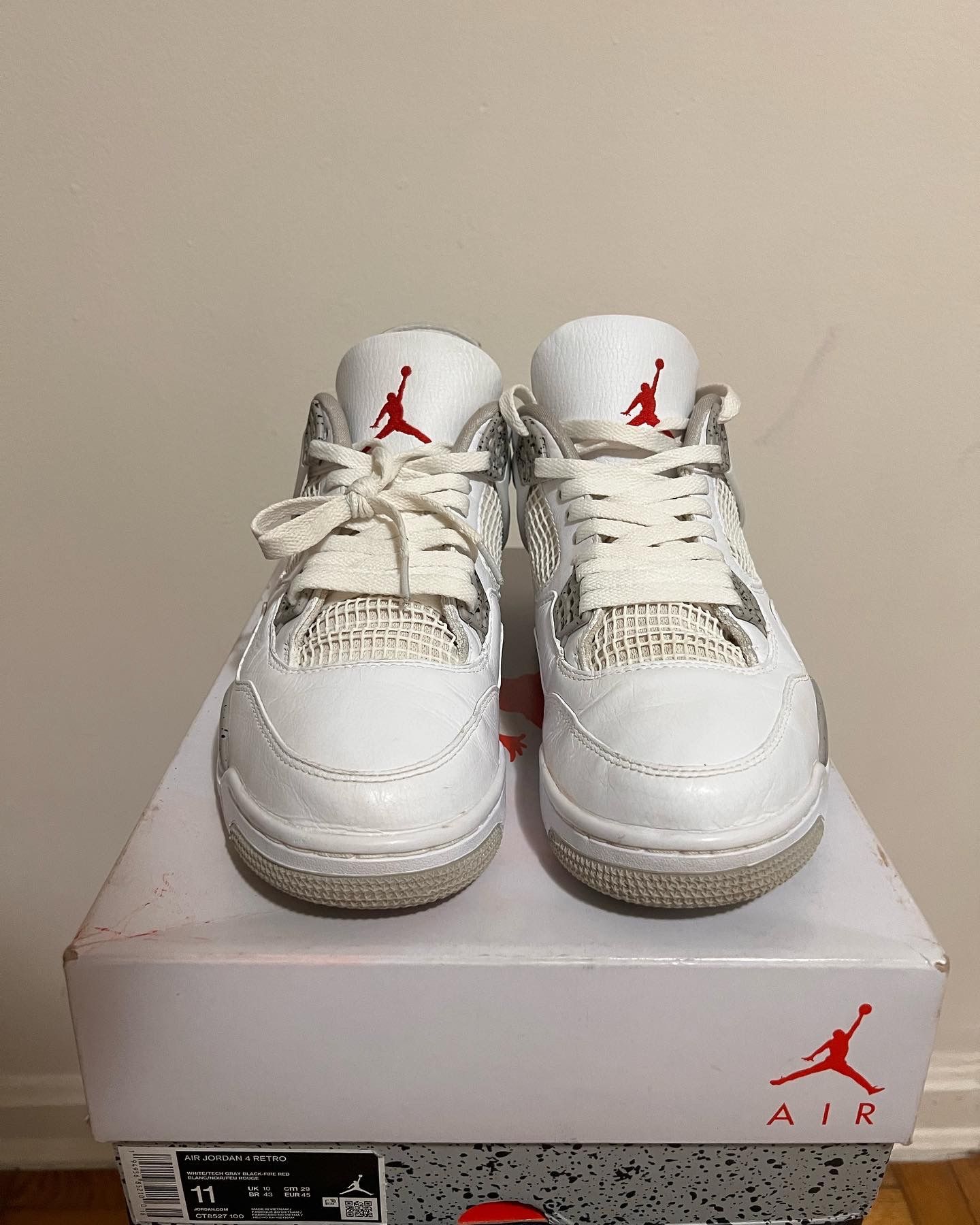 Jordan 4 ⚪️White Oreo⚪️