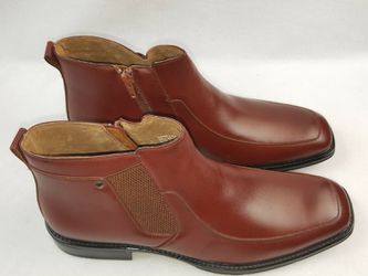 Delli Aldo "Francisco M-566" Men's Casual Ankle Boots Size 9 to 13 Thumbnail