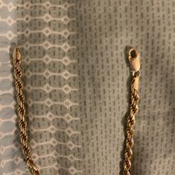 Gold Rope Chain 26’ Thumbnail