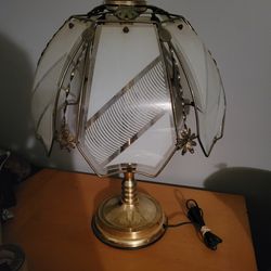 Vintage Glass Plated Touch Lamp Thumbnail