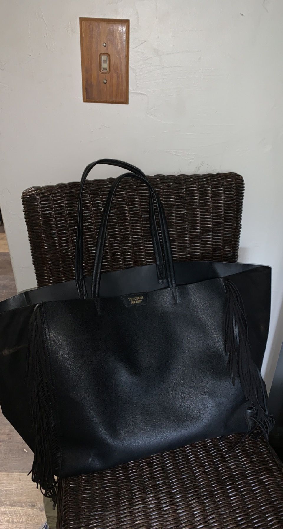 Victoria Secret Tote/purse With Fringe
