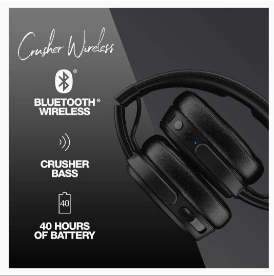 Skullcandy Crusher Wireless Bluetooth Headphones