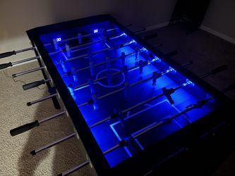 atomic 55 cobalt led foosball table