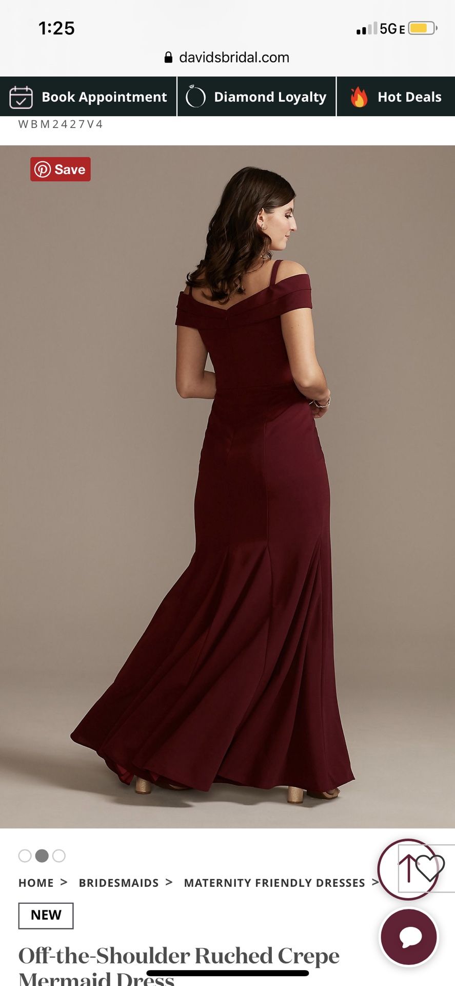 David’s Bridal Bridal Dress