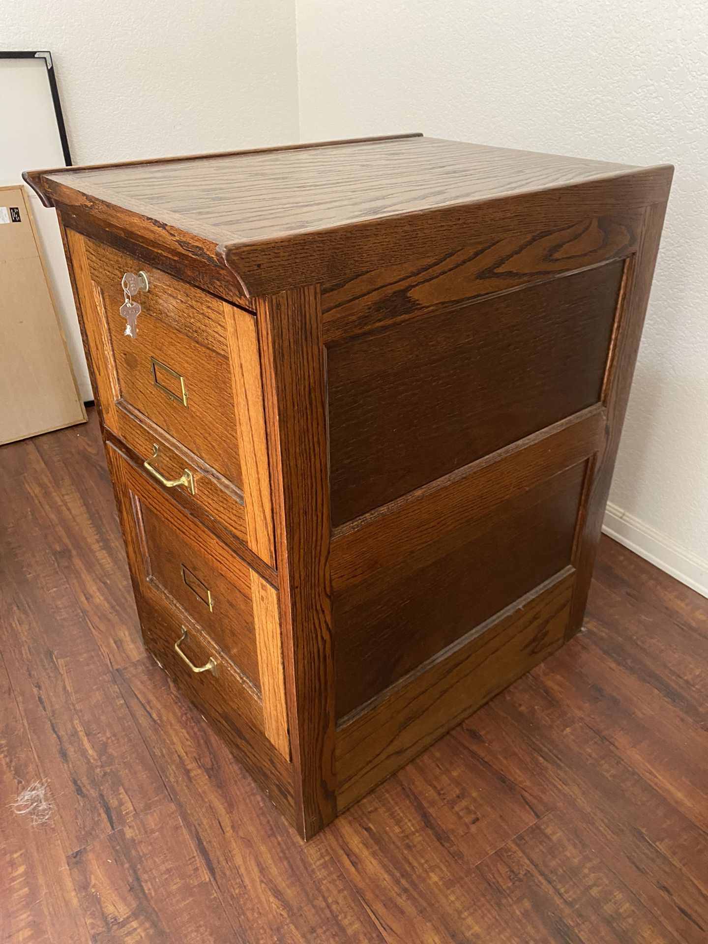 Antique Filing Cabinet Like-New Condition