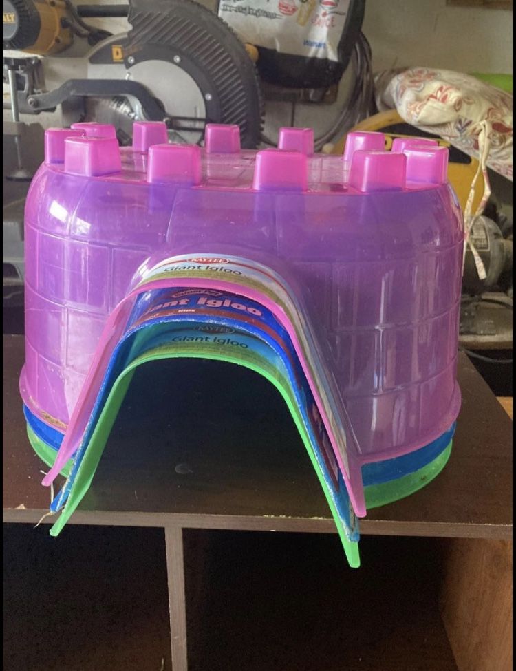 Plastic Hidey Huts