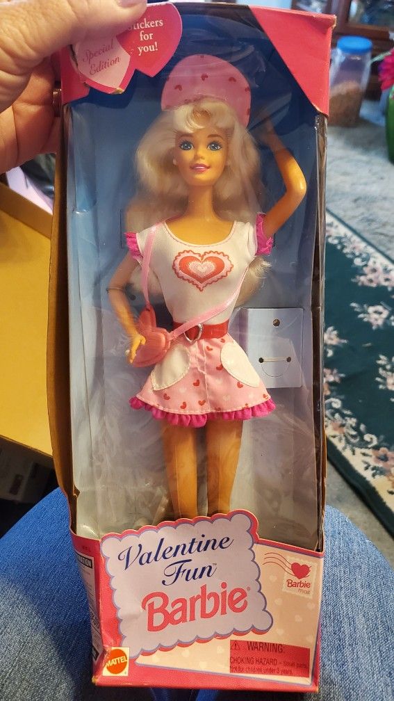 Barbie Dolls And Hallmark Ornaments