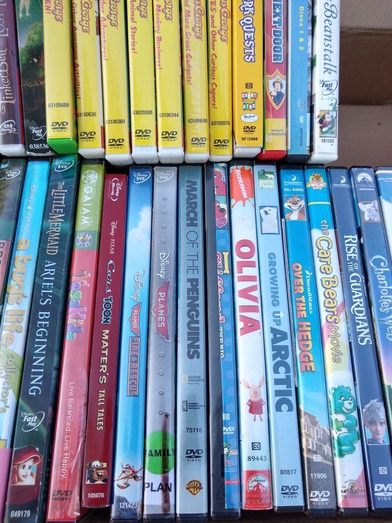 Big Box Of Awesome Children's Dvds