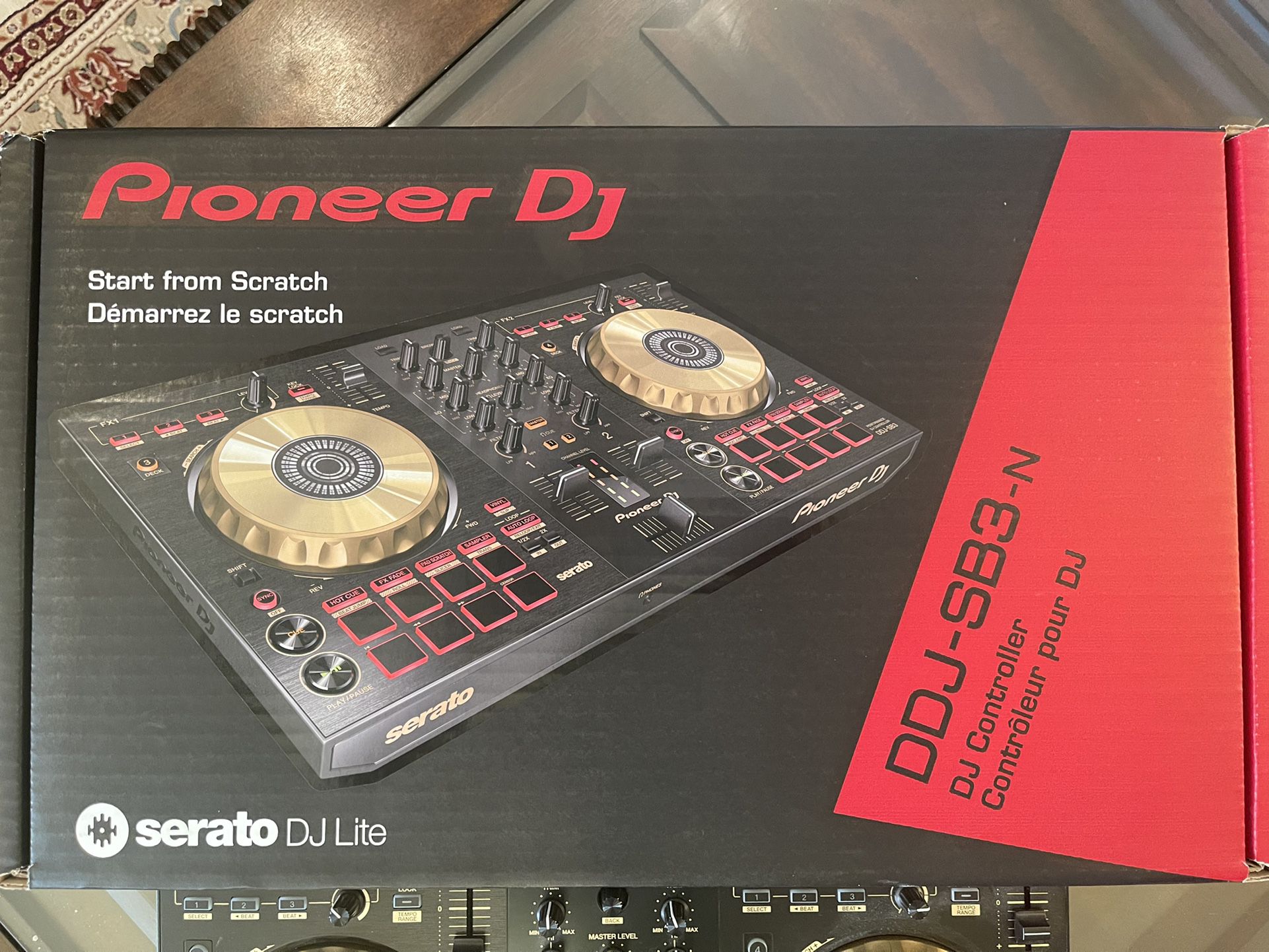 Pioneer DDJ-SB3 DJ Controller Gold 