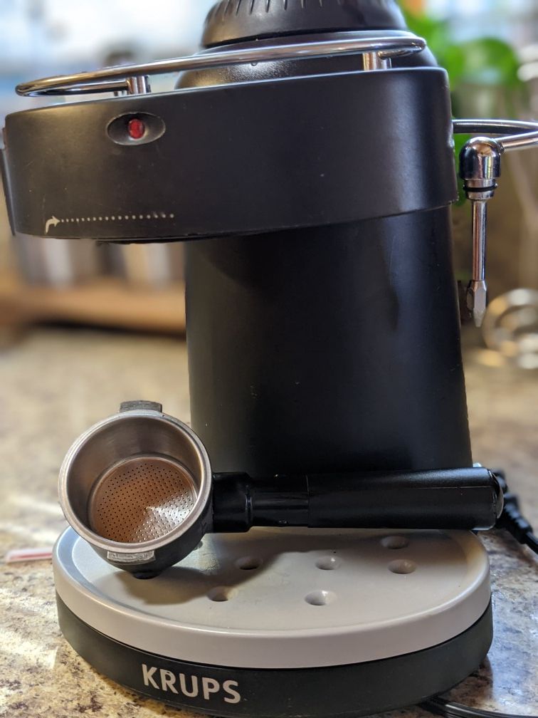 Krupps Espresso Maker and Milk Steamer
