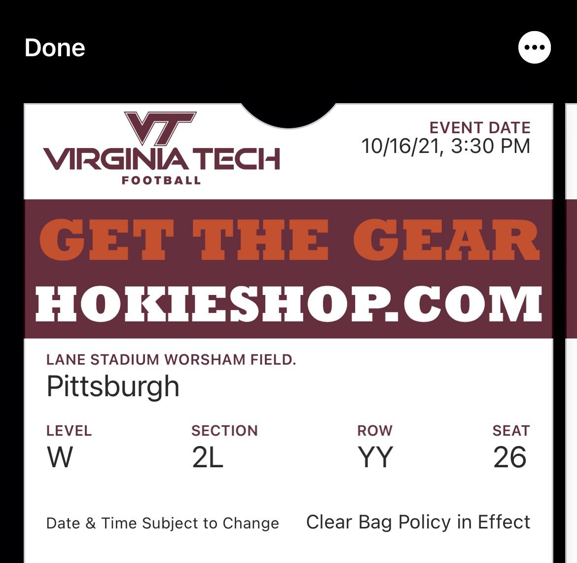 pitt vs tech football tickets