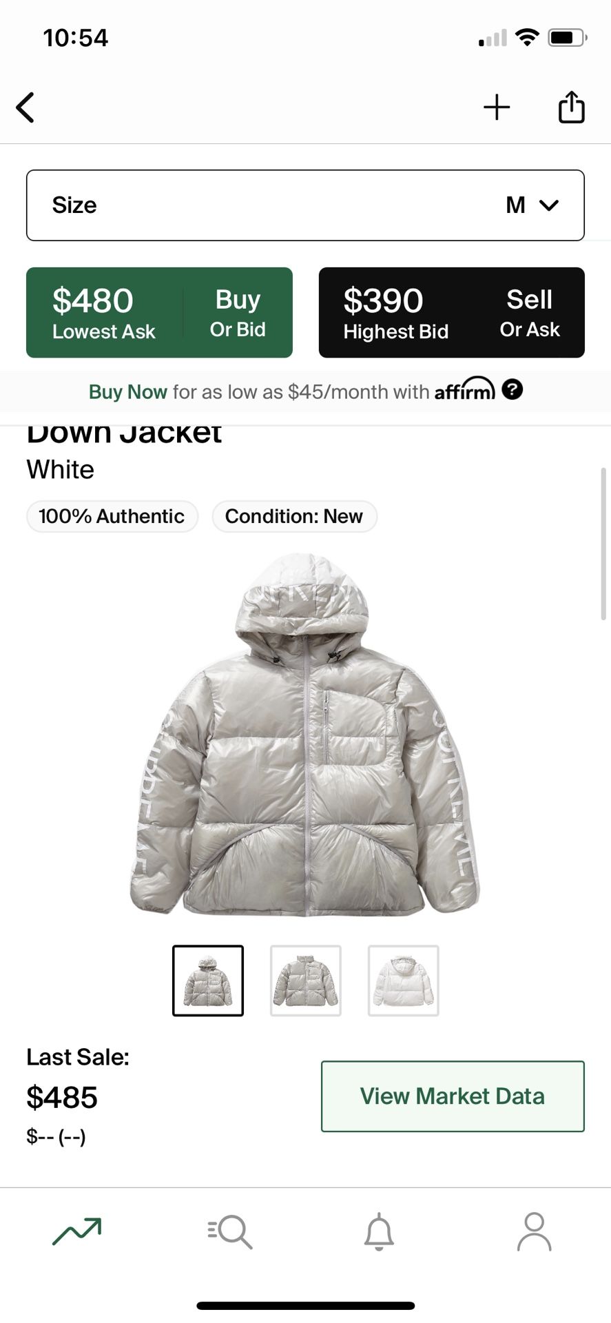 Supreme Featherweight Down Jacket