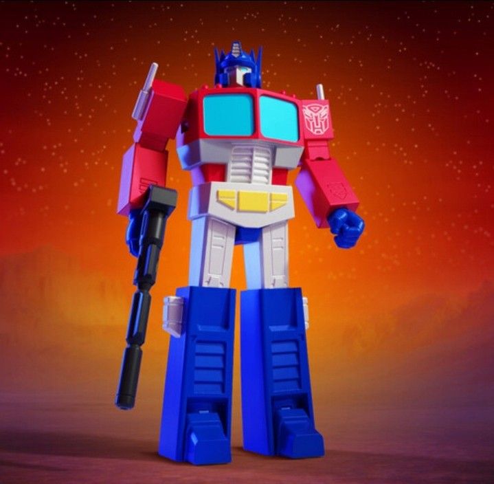 Transformers Optimus Prime Super7 Ultimates Action Figure Set