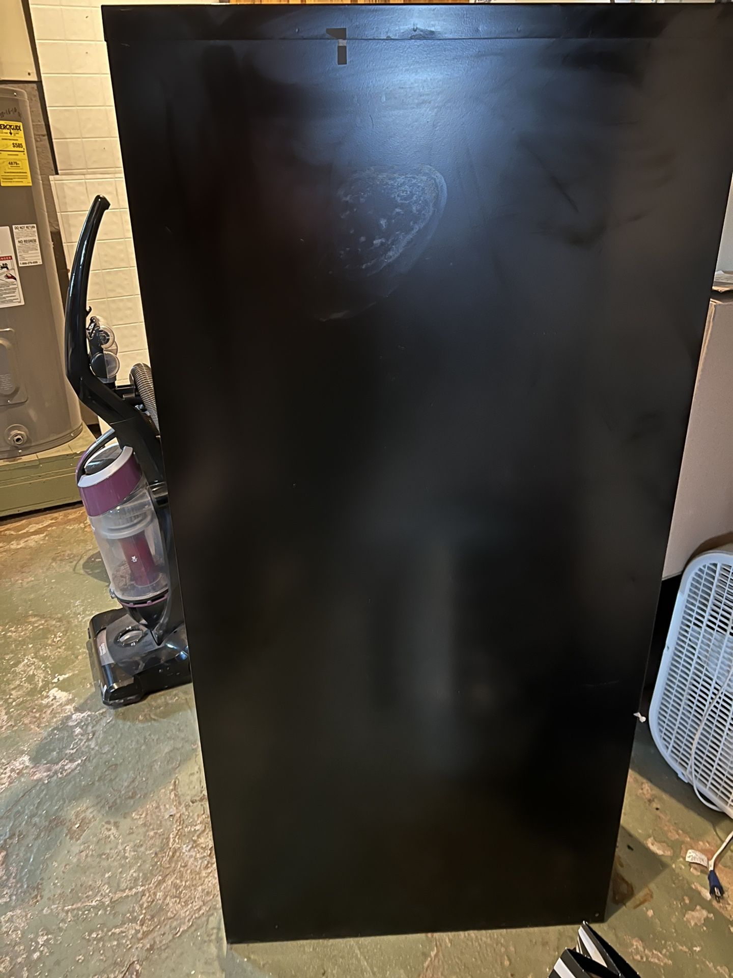 Black File Cabinet
