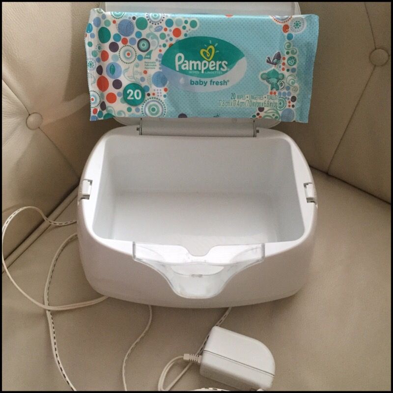 Wipes Warmer - pampers wipes included