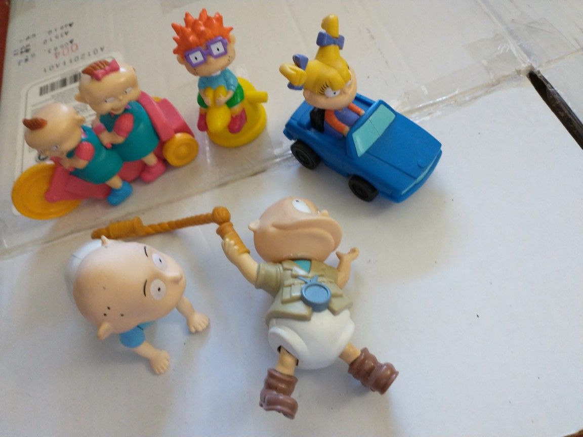 Rugrats Happy Meal And Action Figure Toys
