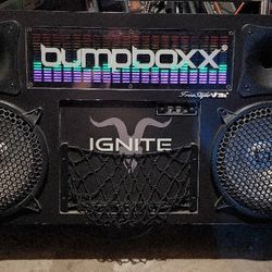 Bumpboxx 2-8" And PA Speaker. LED Equalizer Light Show Battery Bluetooth Paid 600 Thumbnail