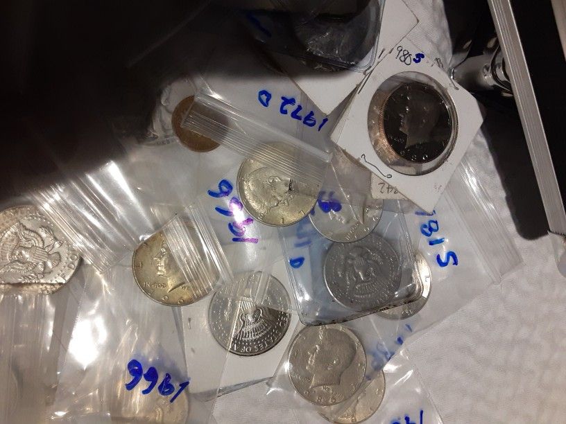 Walking Liberty's, Franklin's Silver Kennedys, Proofs, Bicentennials