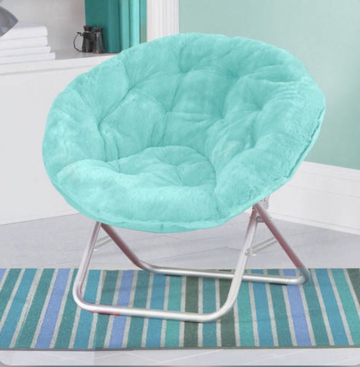 Mainstays Faux Fur Saucer Chair,