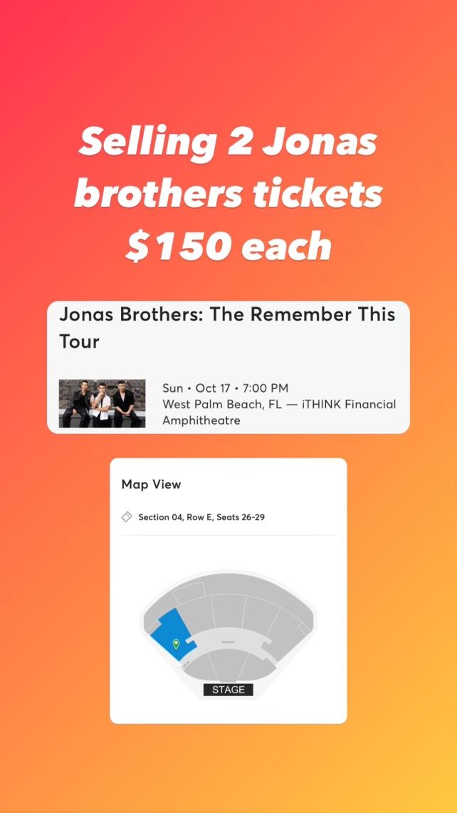 Jonas Brothers Tickets