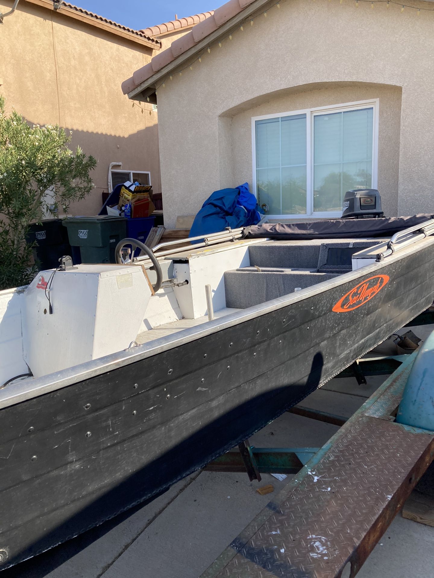 17 Ft Aluminum Sea Nymph Boat