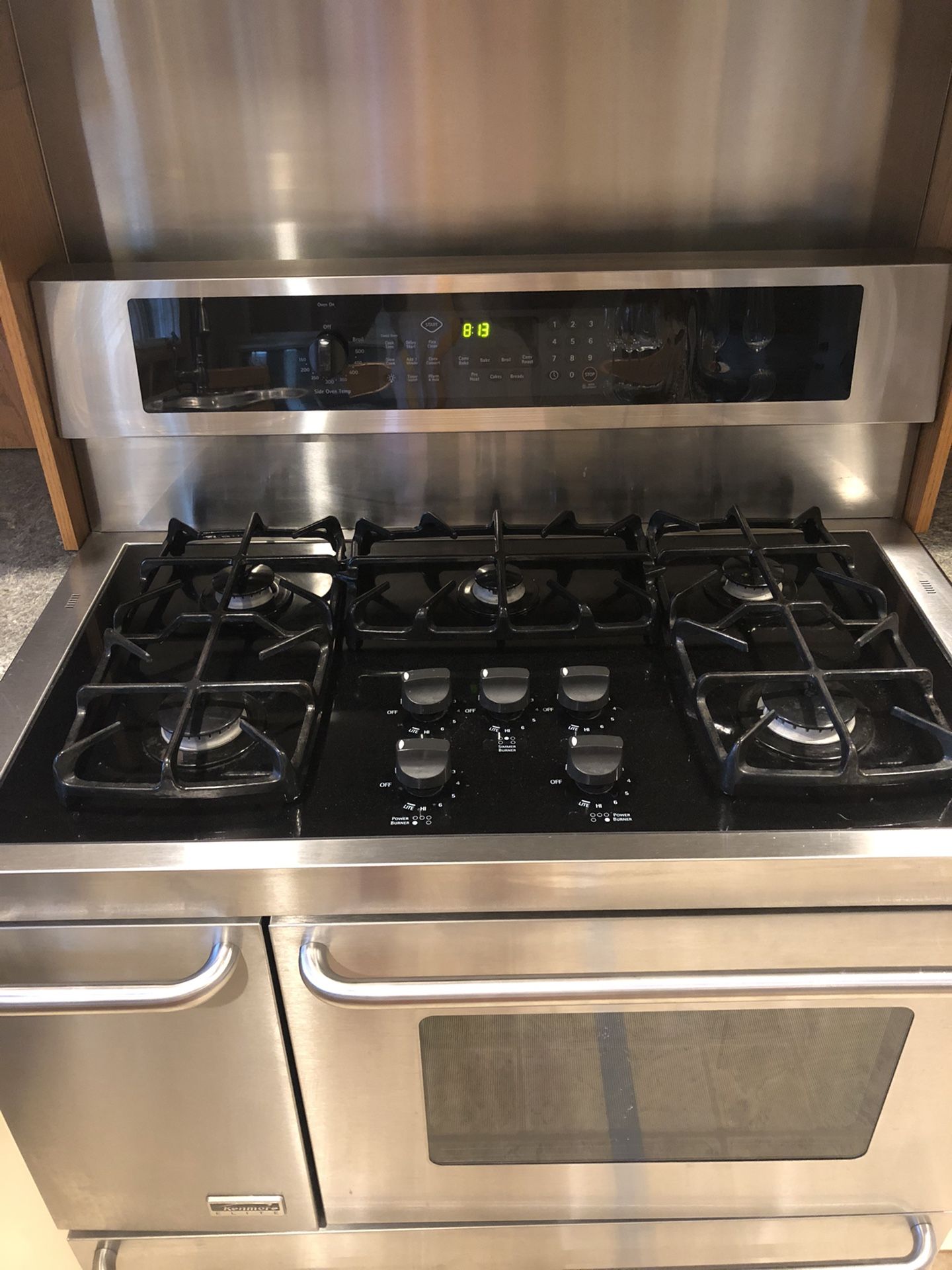 Kenmore Elite 40” Double Oven DualFuel Range, Price negotiable for
