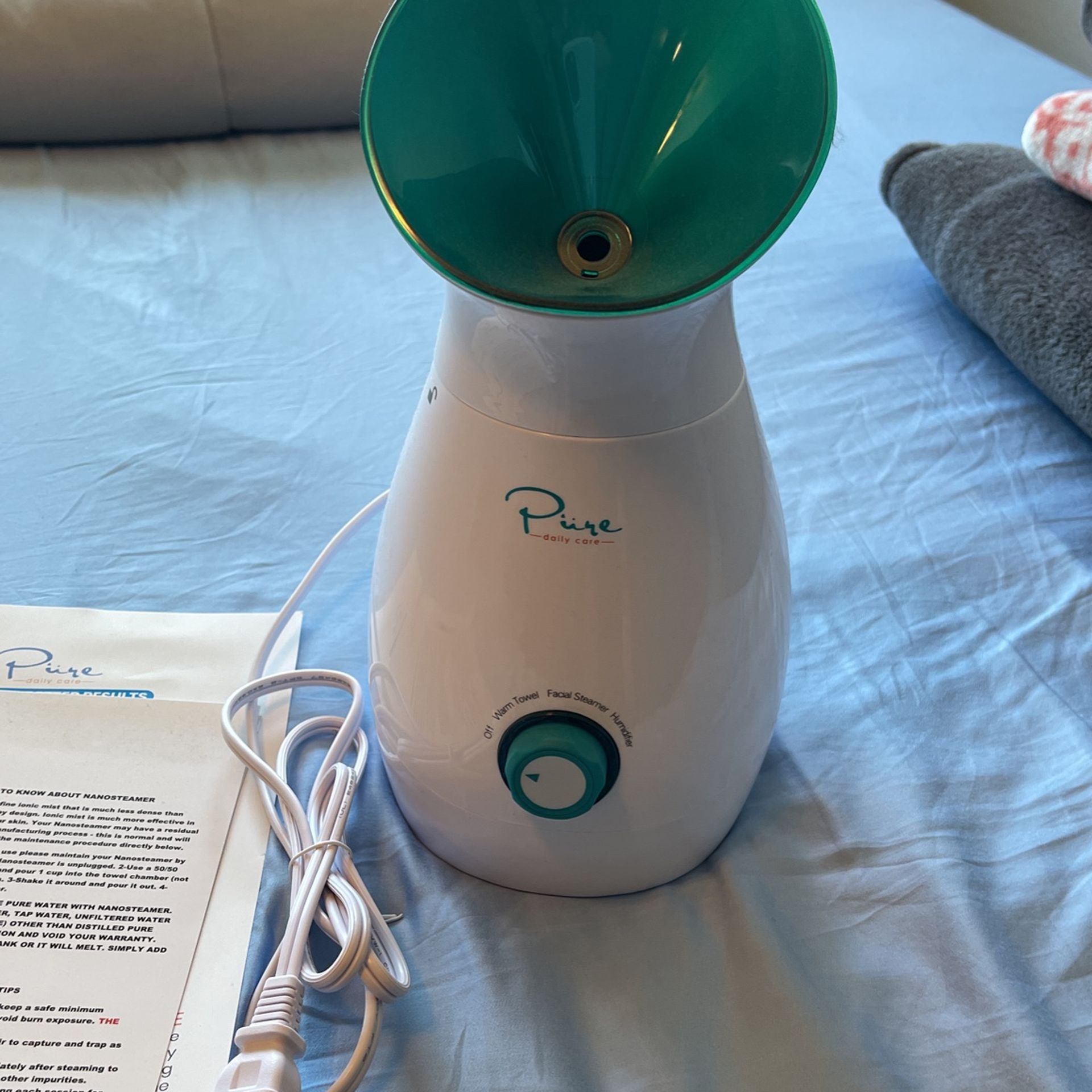 Pure Daily Care Nano Steamer #1 Facial Steamer
